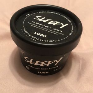 LUSH sleepy body lotion